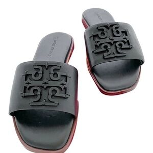 Tory Burch, leather mules